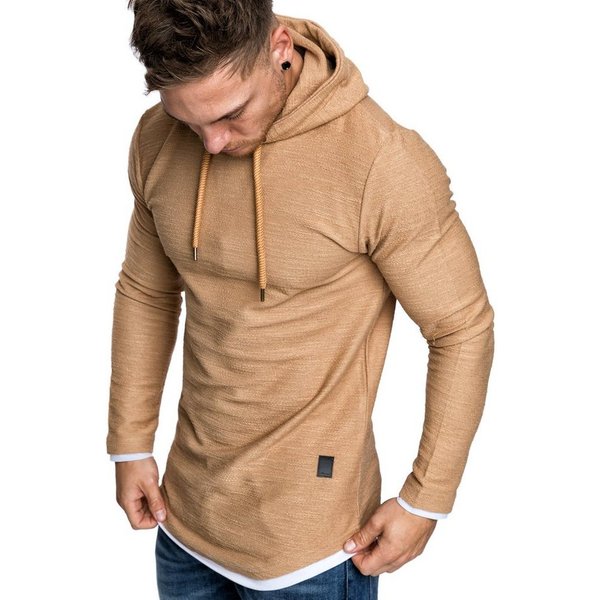 Amaci&Sons Kapuzenpullover PEORIA 2in1 Kapuzenpullover