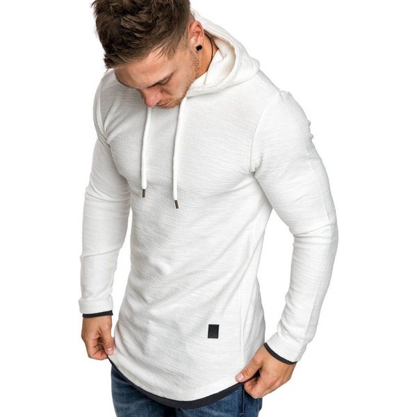 Amaci&Sons Kapuzenpullover PEORIA 2in1 Kapuzenpullover
