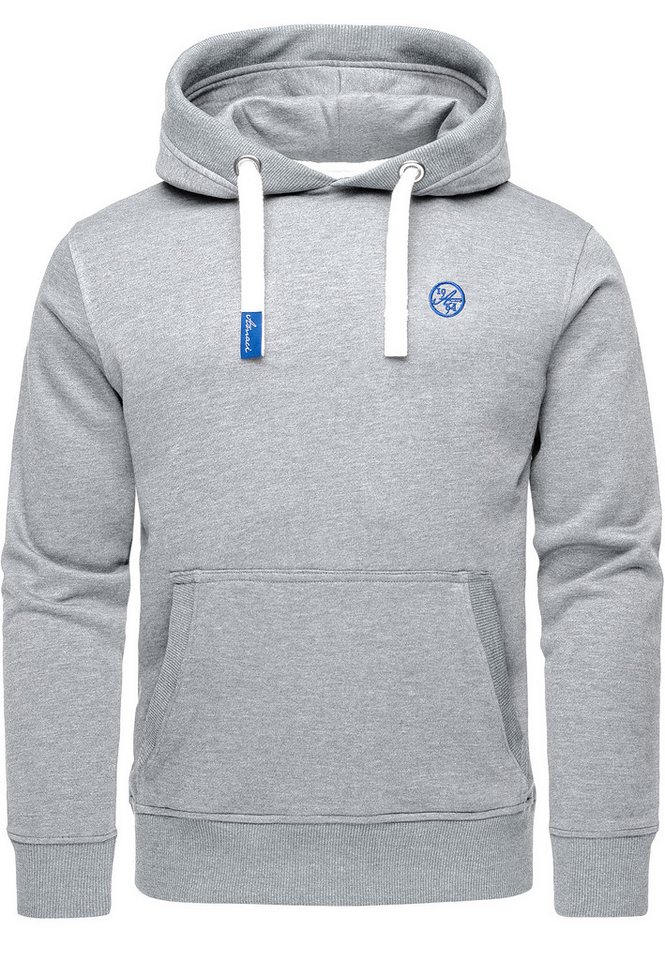 Amaci&Sons Kapuzenpullover WATERBURY Kapuzenpullover Herren Basic Kontrast Sweatjacke Pullover Hoodie Sweatshirt – Bild 2 von 5
