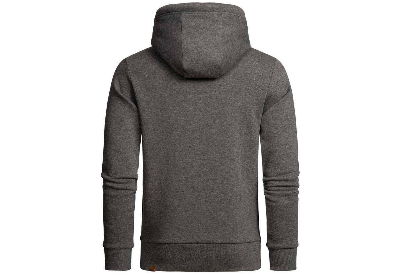 Amaci&Sons Kapuzenpullover YONKERS Kapuzenpullover mit Plüsch-Kapuze Herren Basic Sweatjacke Pullover Plüsch Hoodie Sweatshirt – Bild 2 von 2