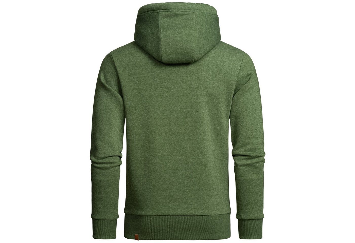 Amaci&Sons Kapuzenpullover YONKERS Kapuzenpullover mit Plüsch-Kapuze Herren Basic Sweatjacke Pullover Plüsch Hoodie Sweatshirt – Bild 2 von 2