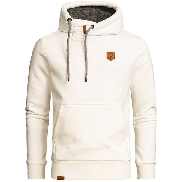 Amaci&Sons Kapuzenpullover YONKERS Kapuzenpullover mit Plüsch-Kapuze Herren Basic Sweatjacke Pullover Plüsch Hoodie Sweatshirt