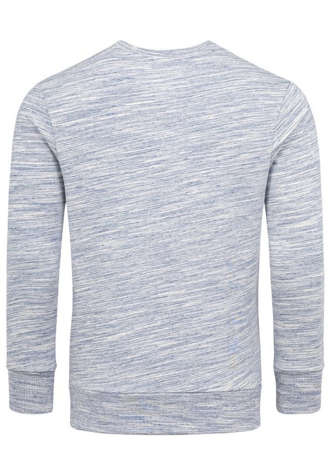 Amaci&Sons Sweatshirt DURHAM Sweatshirt mit Rundhalsausschnitt Herren Basic College Sweatjacke Pullover Hoodie – Bild 2 von 2