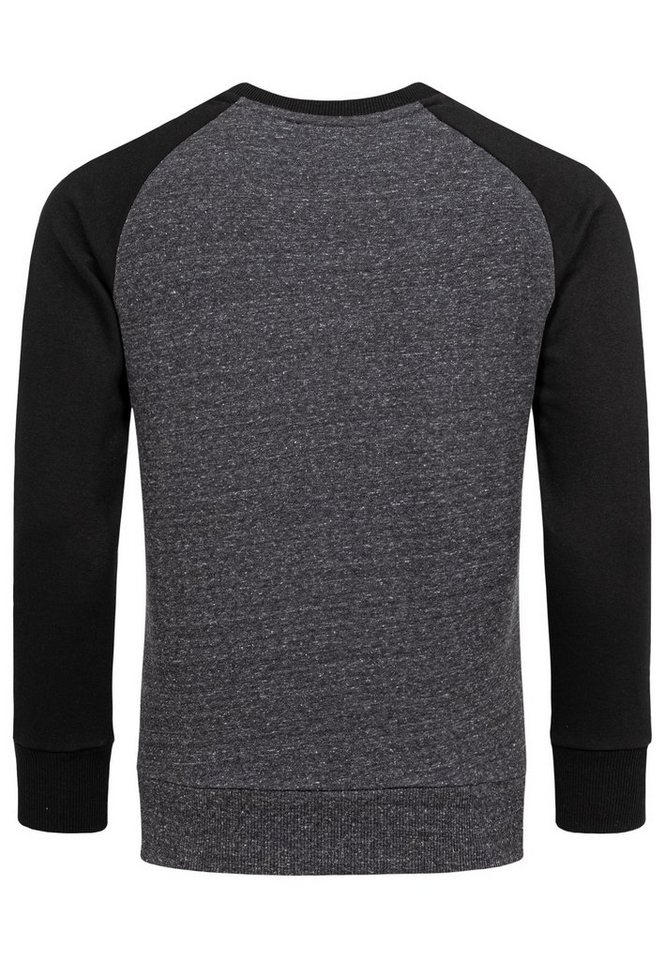 Amaci&Sons Sweatshirt ELGIN Pullover mit Rundhalsausschnitt Herren Basic College Sweatjacke Pullover Hoodie – Bild 2 von 2
