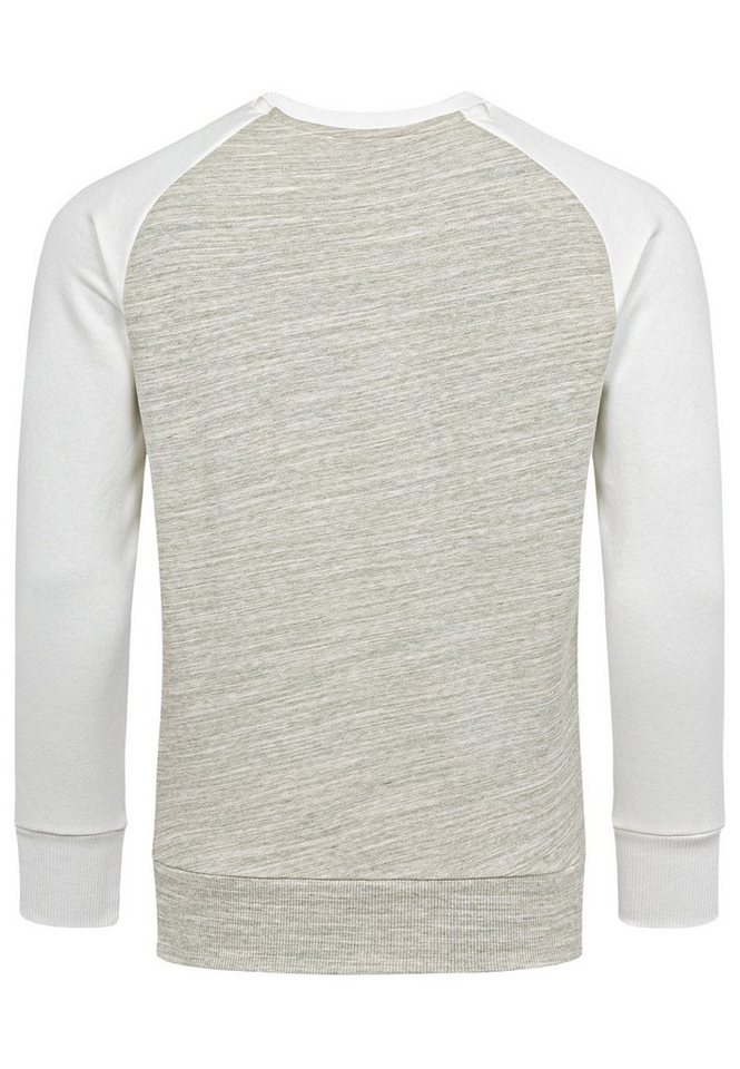 Amaci&Sons Sweatshirt ELGIN Pullover mit Rundhalsausschnitt Herren Basic College Sweatjacke Pullover Hoodie – Bild 2 von 2
