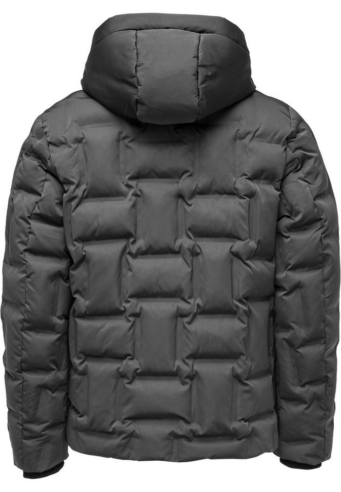 Amaci&Sons Winterjacke BERKELEY Winterjacke Herren Gefütterte Dicke Winter Jacke für Männer mit Kapuze – Bild 2 von 2