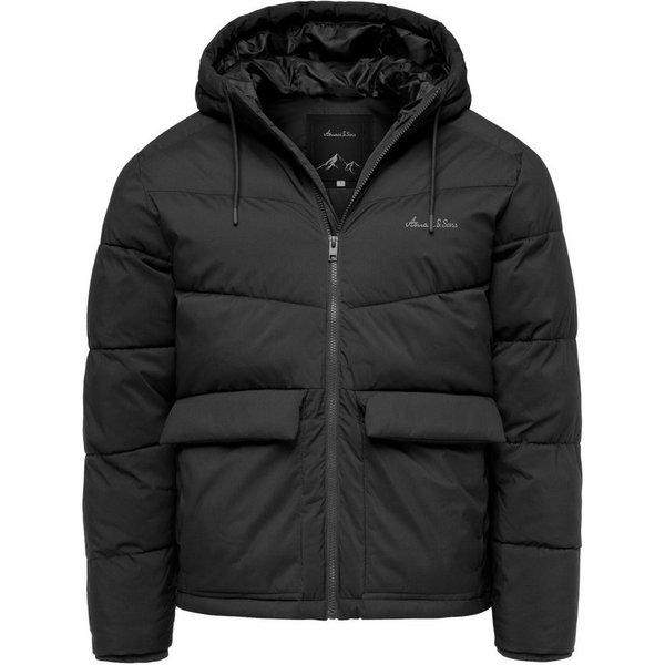 Amaci&Sons Winterjacke VALLEJO Winterjacke Herren Gefütterte Winter Jacke für Männer mit Kapuze