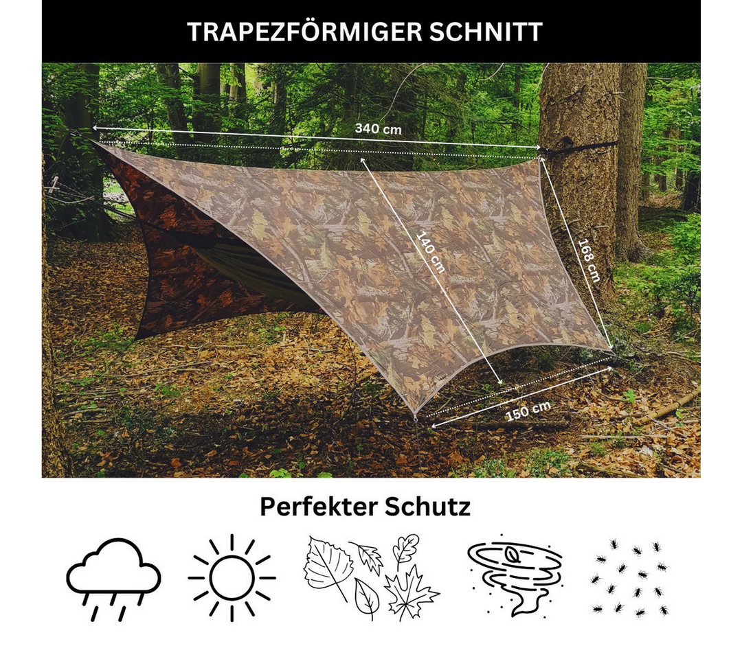Amazonas Tarp-Zelt Ultra-Light Traveller Forest Outdoor – Bild 2 von 5