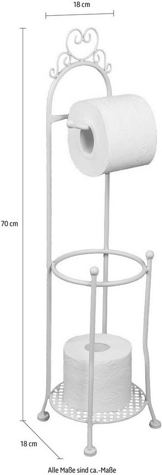 Ambiente Haus Toilettenpapierhalter, Höhe 70 cm – Bild 4 von 5