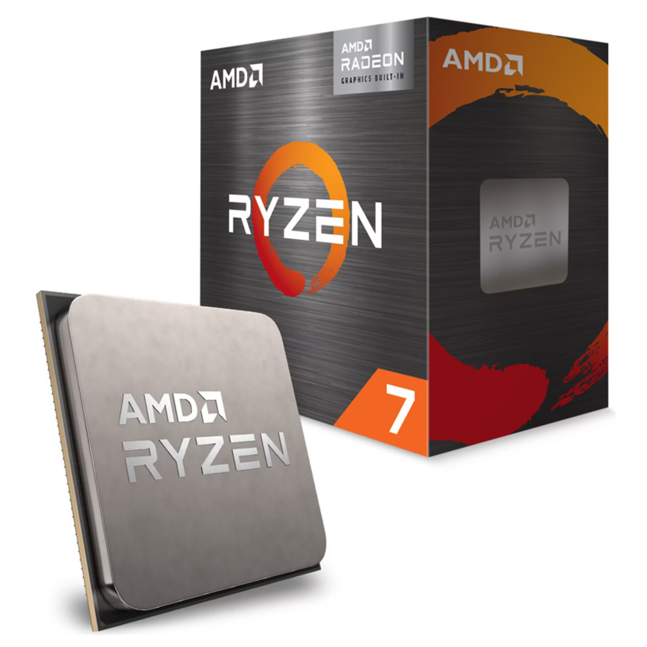AMD Ryzen 7 5700G Prozessor CPU/APU (4,6 GHz, 8 Kerne, Sockel AM4) mit Kühler