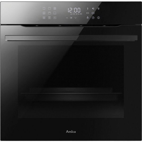 Amica Backofen EBX 944 670 S, mit 2-fach-Teleskopauszug, Steam Clean, Bequemes Backen mit viel Komfort und einfacher Reinigung