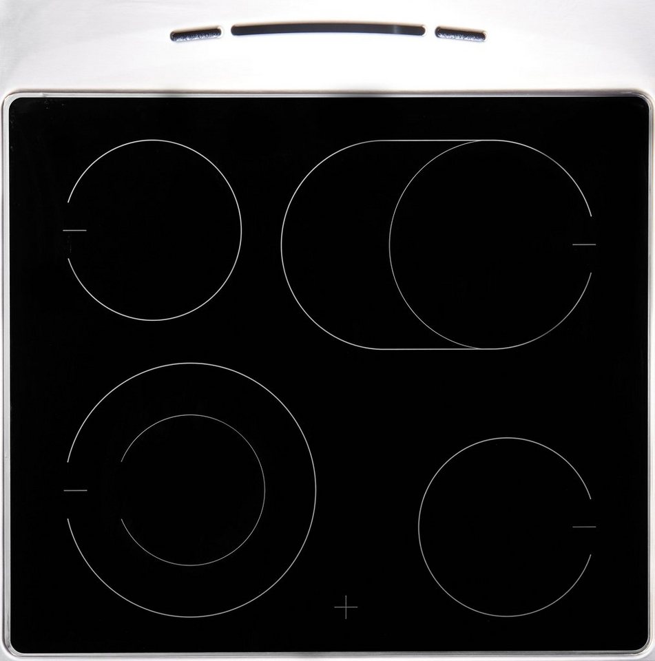 Amica Elektro-Standherd SHC 914 111 W, Steam Clean, Komfortables Kochen und Backen mit übersichtlicher Handhabung – Bild 3 von 5