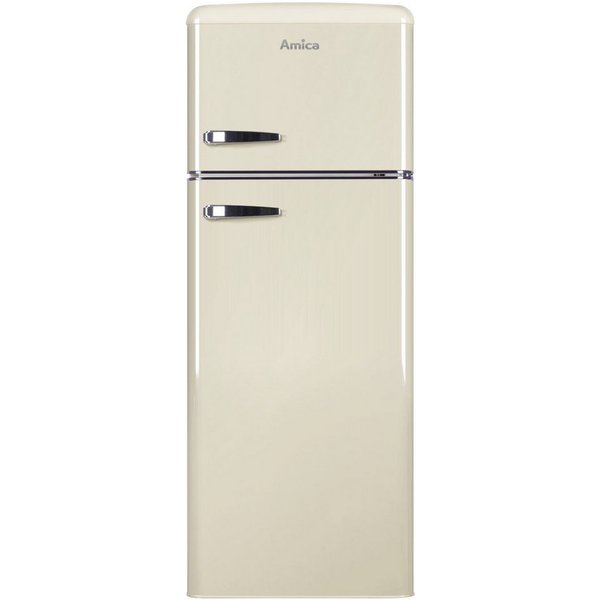 Amica Kühl-/Gefrierkombination DTR 374 190 B, 144 cm hoch, 55 cm breit