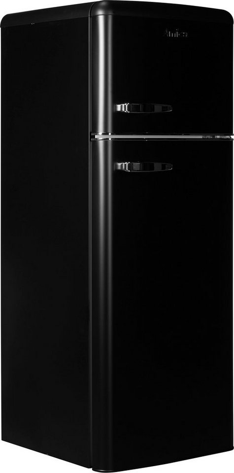 Amica Kühl-/Gefrierkombination KGC 15637 MS, 144 cm hoch, 55 cm breit – Bild 4 von 5