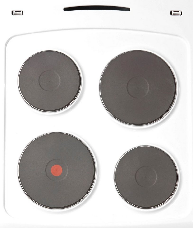 Amica Platten-Standherd SHE 11555 W, Steam Clean, Bewährter Kochkomfort für den zuverlässigen Küchenalltag – Bild 3 von 5