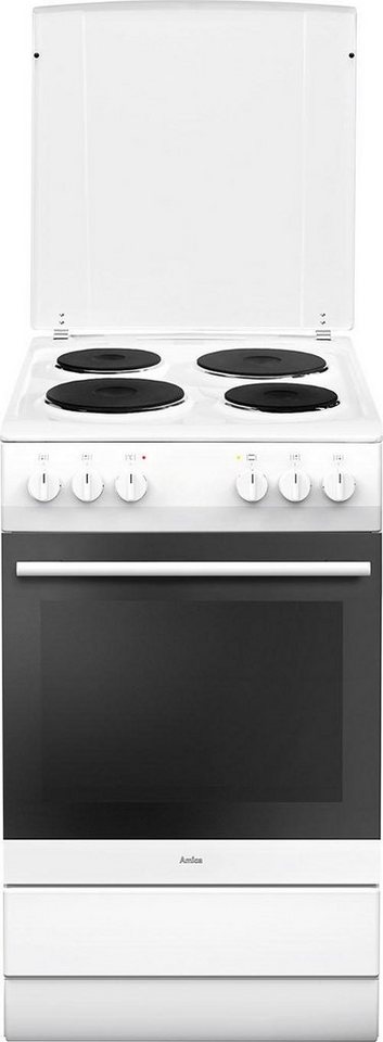 Amica Platten-Standherd SHE 11555 W, Steam Clean, Bewährter Kochkomfort für den zuverlässigen Küchenalltag – Bild 5 von 5