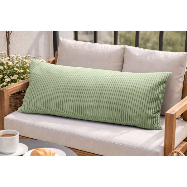 Amilian Dekokissen 40x80 cm mit Füllung - Sofakissen, Zierkissen - Couchkissen, 1 Stück - weich, formstabil, pflegeleicht und waschbar
