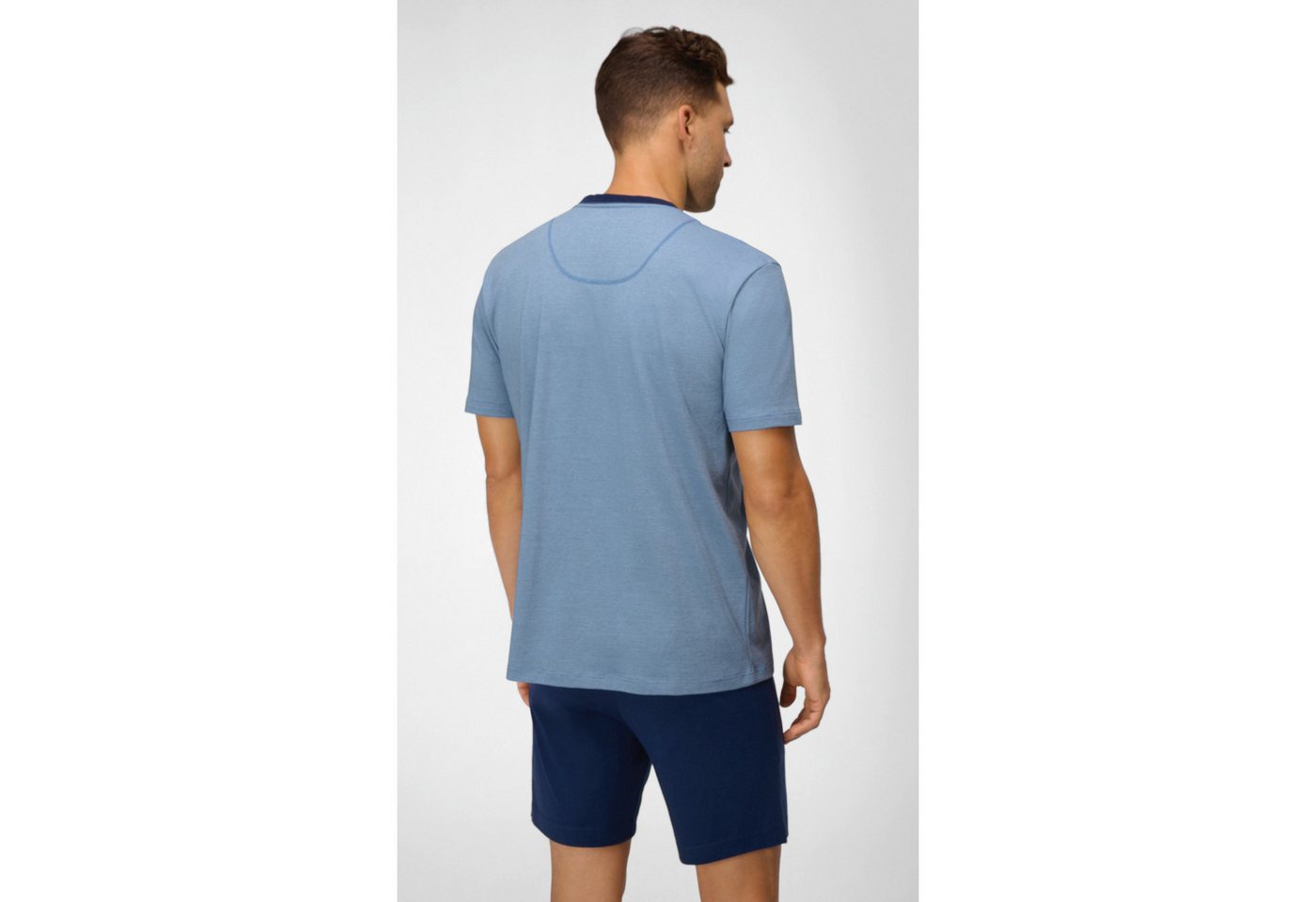 Ammann Schlafhose Bio Herren-Hose, kurz Single-Jersey Uni – Bild 3 von 5