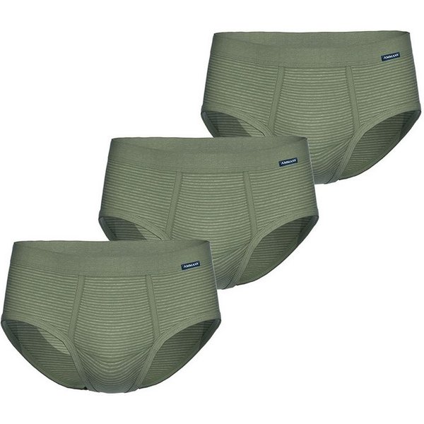 Ammann Slip 3er Pack Slip mit Eingriff Day Classic / Jeans Fei (Packung, 3-St)