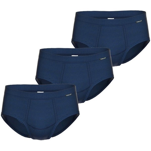 Ammann Slip 3er Pack Slip mit Eingriff Day Classic / Jeans Fei