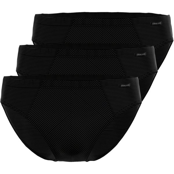 Ammann Slip Herren Mini Slip (3-St., 3 Stück) mit Streifen