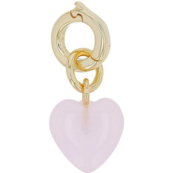 Amor Charm Herz, mit Glasstein