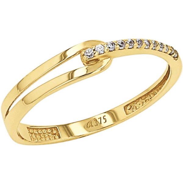 Amor Fingerring, mit Zirkonia (synth)