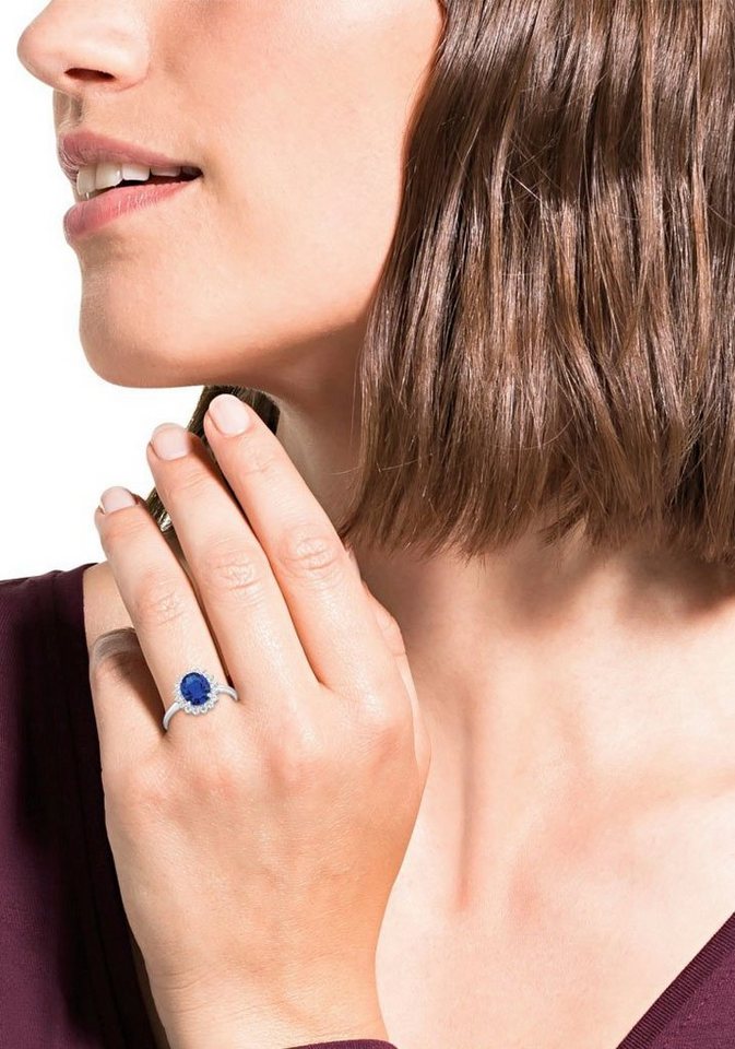 Amor Fingerring, mit Zirkonia (synth) – Bild 2 von 3