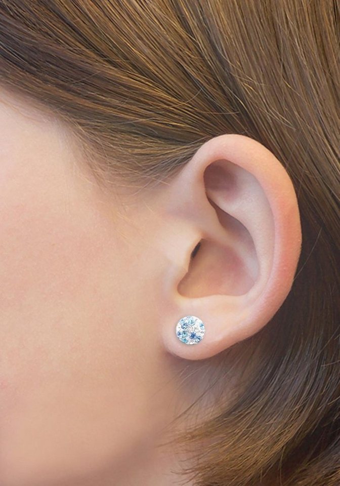 Amor Paar Ohrstecker, mit Preciosa Crystal – Bild 4 von 4