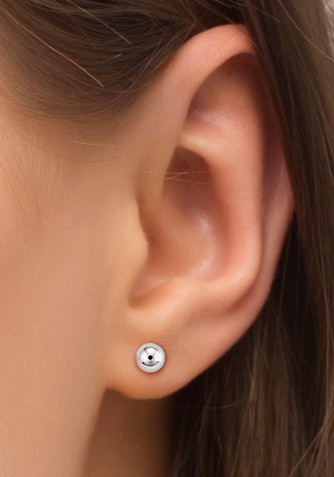 Amor Paar Ohrstecker Kugeln – Bild 3 von 3