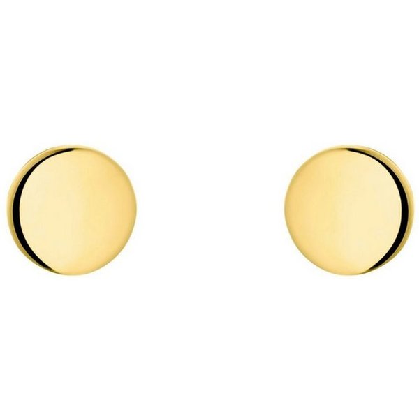 Amor Paar Ohrstecker Plättchen, Kreis, rund, Made in Germany