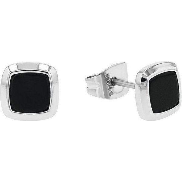 Amor Paar Ohrstecker Quadrat, mit Achat