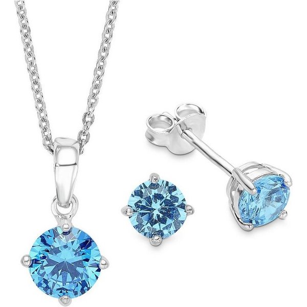 Amor Schmuckset (Set, 4-tlg), mit Zirkonia (synth)