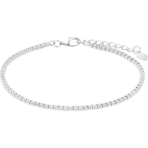 Amor Tennisarmband Classiv Silver, mit Zirkonia (synth)