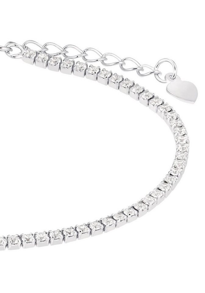 Amor Tennisarmband Classiv Silver, mit Zirkonia (synth) – Bild 2 von 4