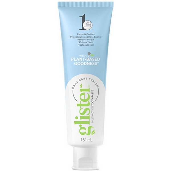 Amway Zahnpasta,GLISTER Fluorid-Zahncreme mit Mehrfachwirkung- 150 ml / 200g, (2-St)