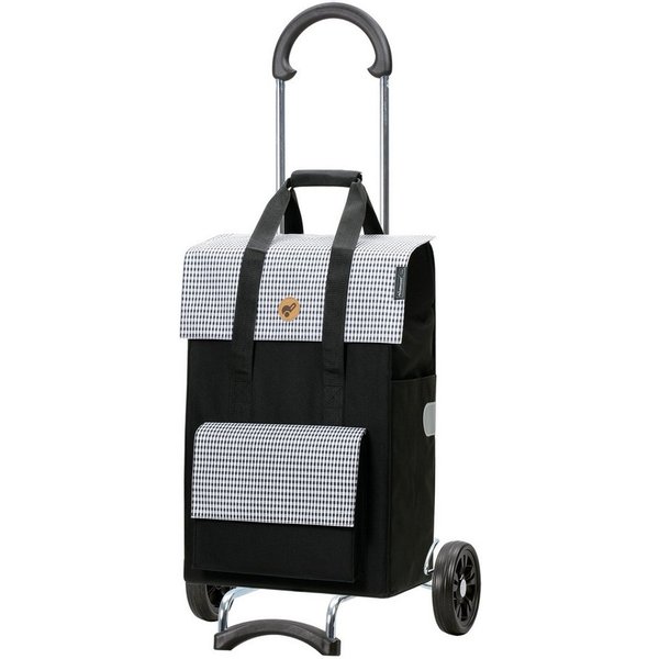Andersen Einkaufstrolley Scala Shopper Milla schwarz, belastbar bis 40kg, wasserabweisend