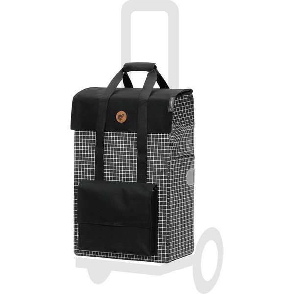 Andersen Einkaufstrolley Tasche Hedda schwarz, wasserabweisend