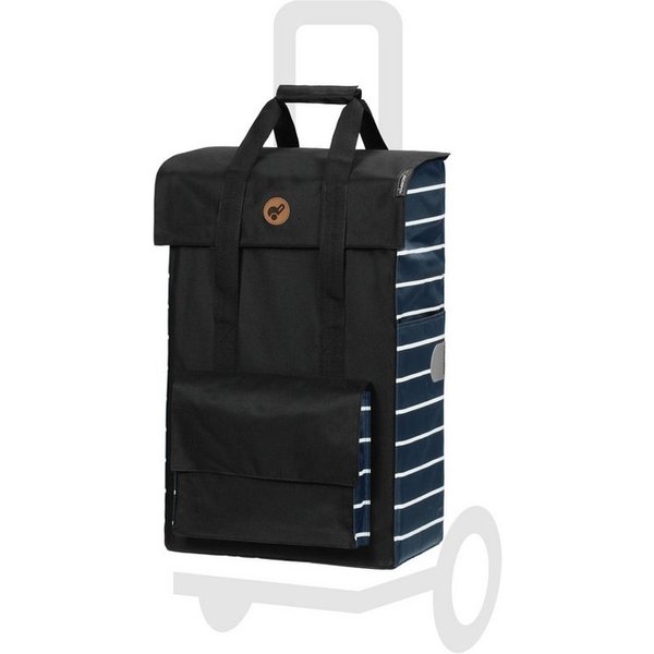 Andersen Einkaufstrolley Tasche Jella blau, wasserabweisend