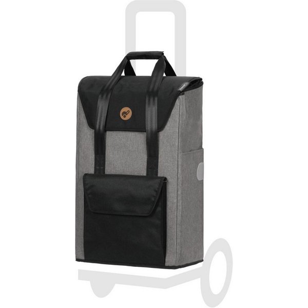Andersen Einkaufstrolley Tasche Senta 2.0 grau, wasserabweisend