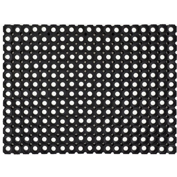 Andiamo Fußmatte Gummi Ringmatte, rechteckig, Höhe: 15 mm, Schmutzfangmatte, In- und Outdoor geeignet, besonders robust