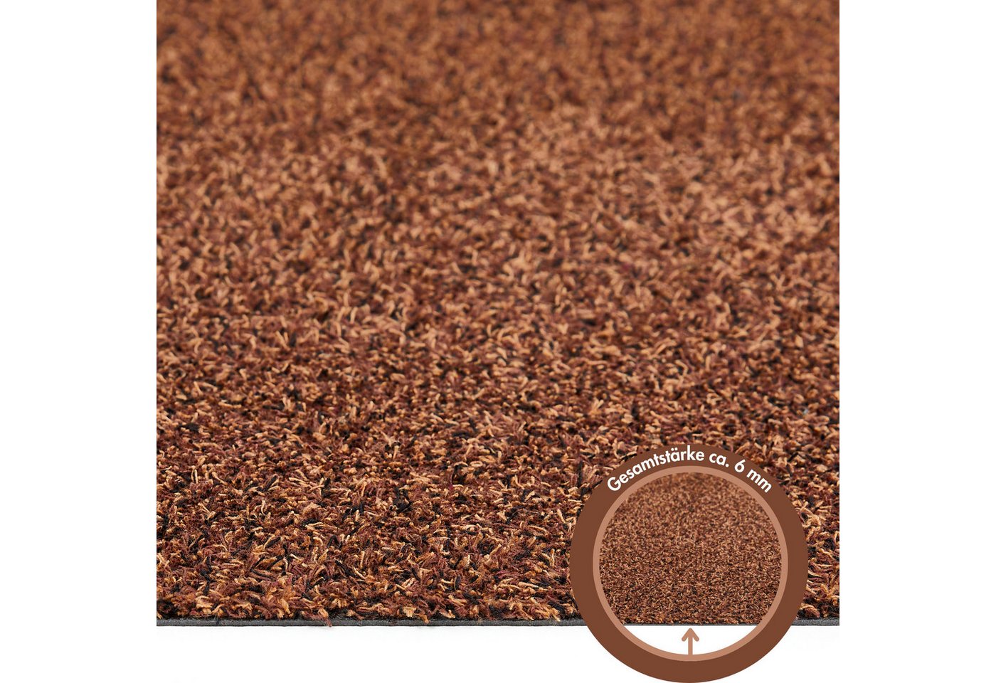 Andiamo Fußmatte Samson, rechteckig, Höhe: 6 mm, Schmutzfangmatte, waschbar, rutschhemmend, auch als 2er Set erhältlich – Bild 4 von 5