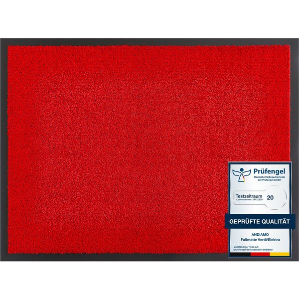 Andiamo Fußmatte Verdi, rechteckig, Höhe: 6 mm, Schmutzfangmatte, Eingangsmatte, rutschfest, strapazierfähig