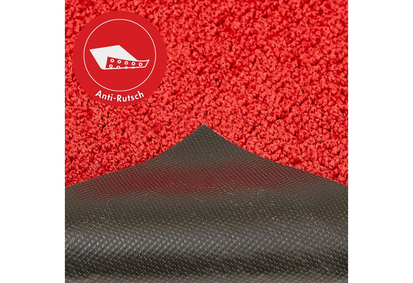 Andiamo Fußmatte Verdi, rechteckig, Höhe: 6 mm, Schmutzfangmatte, Eingangsmatte, rutschfest, strapazierfähig – Bild 4 von 5