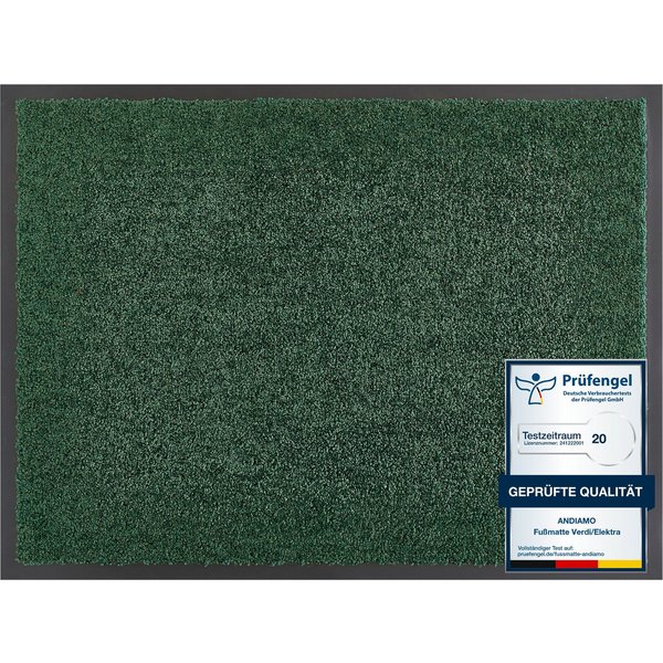 Andiamo Fußmatte Verdi, rechteckig, Höhe: 6 mm, Schmutzfangmatte, Eingangsmatte, rutschfest, strapazierfähig