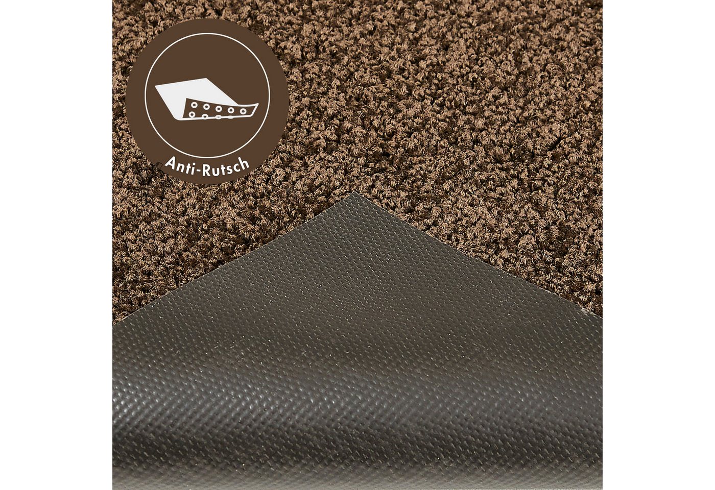 Andiamo Fußmatte Verdi, rechteckig, Höhe: 6 mm, Schmutzfangmatte, Eingangsmatte, rutschfest, strapazierfähig – Bild 4 von 5