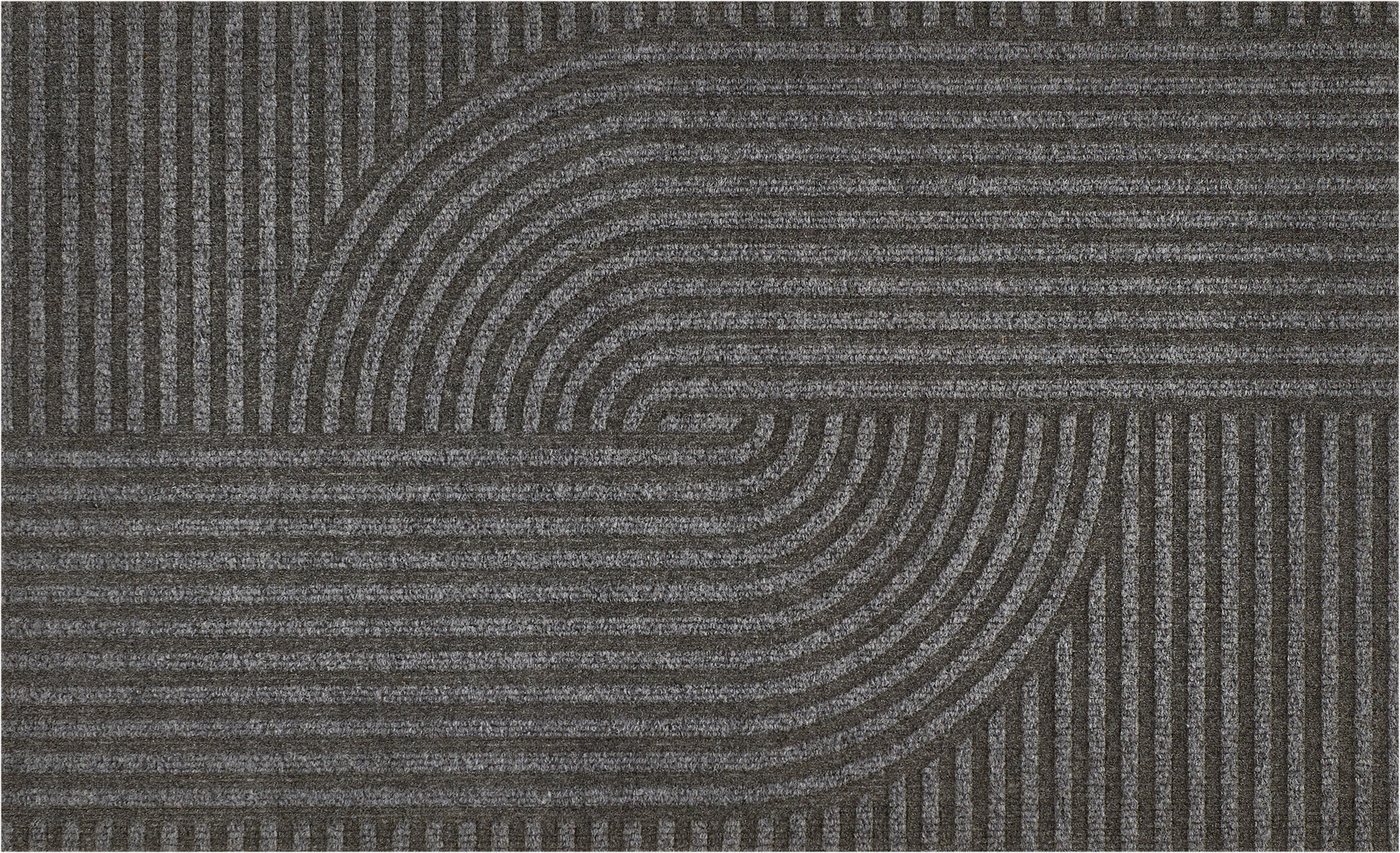 Andiamo Fußmatte Yukon, rechteckig, Höhe: 6 mm, Schmutzfangmatte, modernes Design, robust, waschbar, rutschhemmend – Bild 2 von 5