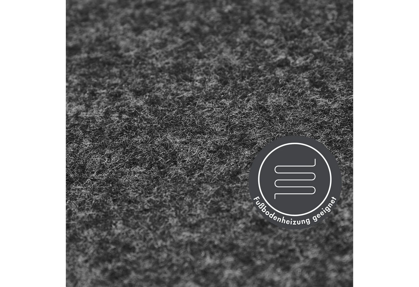 Andiamo Teppichfliese Skandi, selbstklebend, Gesamthöhe ca. 4 mm, rechteckig, 40x40 cm, 25 Stück (4 qm), 50 Stück (8 qm) oder 100 Stück (16 qm) – Bild 5 von 5