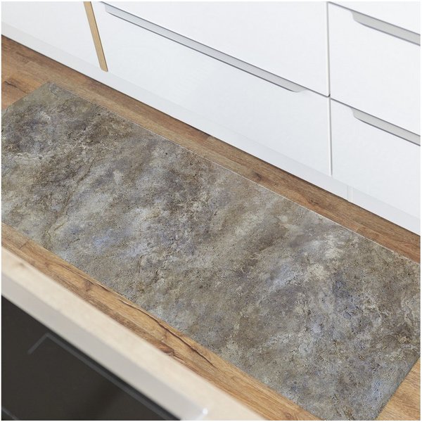 Andiamo Vinylteppich Marrakesch, rechteckig, Höhe: 3,5 mm, abwischbar, rutschhemmend, Fliesen oder Beton Design, auch als Läufer