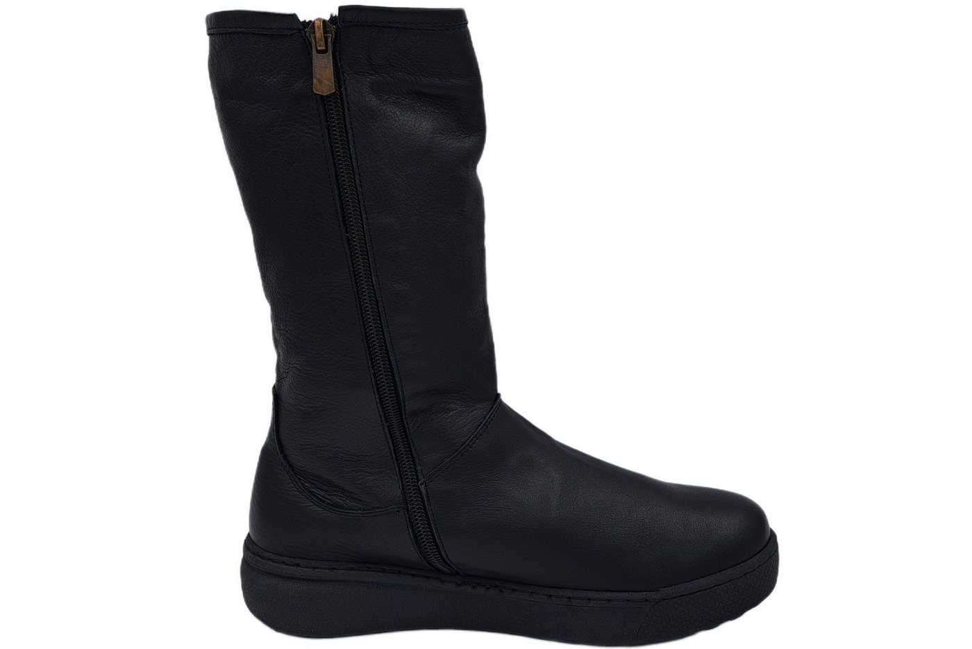 Andrea Conti Leder Winterboots – Bild 2 von 2